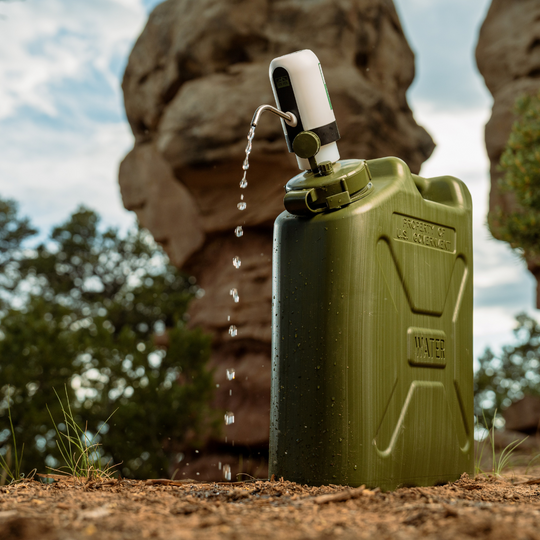 Military Can Overland Water Pump Kit - Premium Truck Accessory by Xtreme Canopies