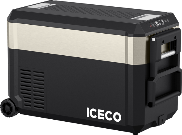 JP40 Pro Dual Zone Wheeled Portable Freezer- Golden | ICECO | 40 LT - Premium JP Pro Series by Xtreme Canopies