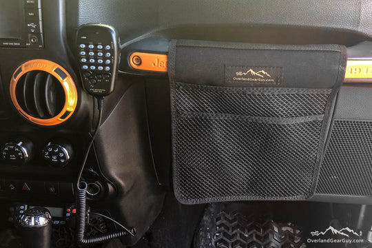 Jeep Grab Handle Mesh Flat Pocket - Premium Pouches by Xtreme Canopies