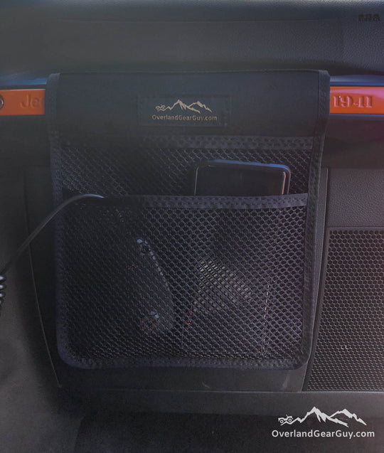 Jeep Grab Handle Mesh Flat Pocket - Premium Pouches by Xtreme Canopies
