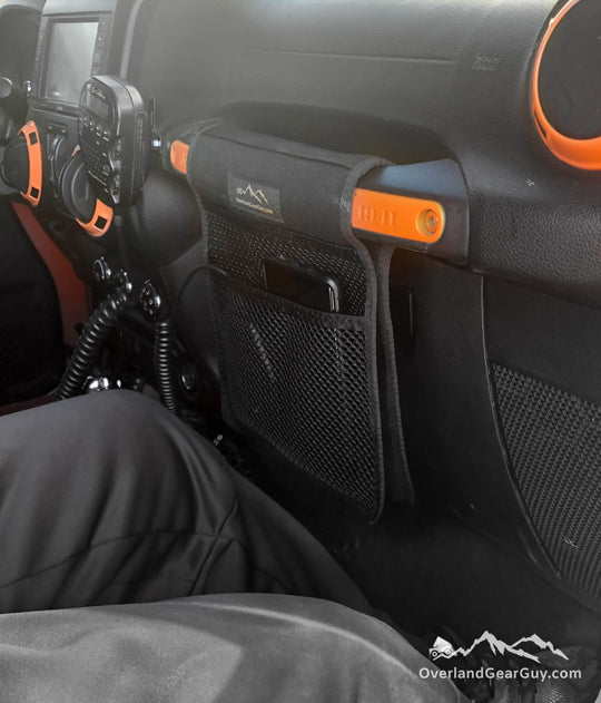 Jeep Grab Handle Mesh Flat Pocket - Premium Pouches by Xtreme Canopies