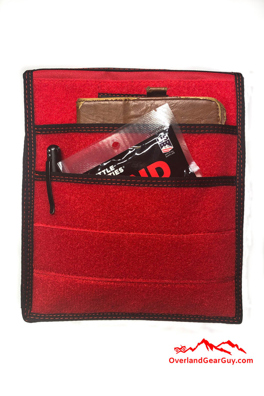 Jeep Grab Handle Velcro Flat Pocket - Premium Pouches by Xtreme Canopies