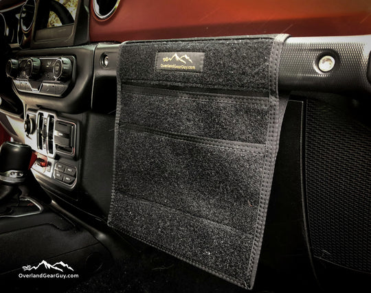 Jeep Grab Handle Velcro Flat Pocket - Premium Pouches by Xtreme Canopies