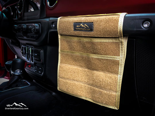 Jeep Grab Handle Velcro Flat Pocket - Premium Pouches by Xtreme Canopies