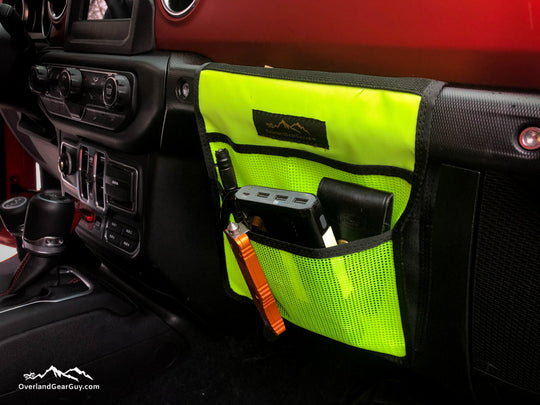 Jeep Grab Handle Mesh Flat Pocket - Premium Pouches by Xtreme Canopies