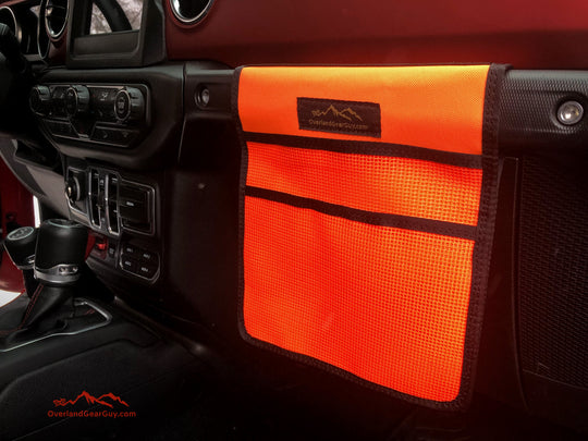 Jeep Grab Handle Mesh Flat Pocket - Premium Pouches by Xtreme Canopies