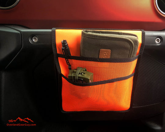 Jeep Grab Handle Mesh Flat Pocket - Premium Pouches by Xtreme Canopies