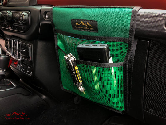 Jeep Grab Handle Mesh Flat Pocket - Premium Pouches by Xtreme Canopies