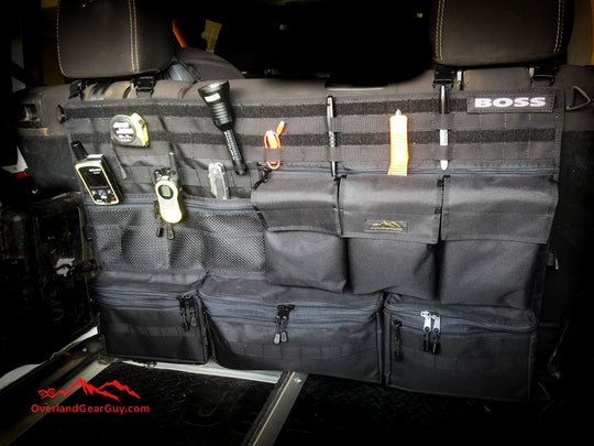 Rear Bench Seat Organizer - Premium Vehicle by Xtreme Canopies