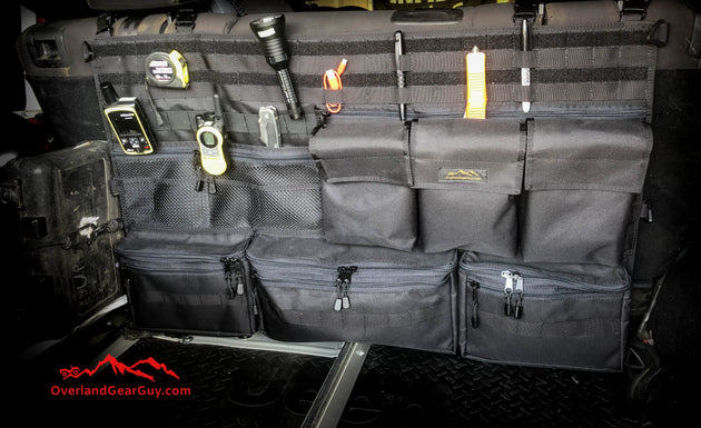 Rear Bench Seat Organizer - Premium Vehicle by Xtreme Canopies