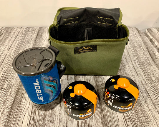 MOLLE  JetBoil Pouch  Dual Propane Bottle Pouch - Premium Pouches by Xtreme Canopies