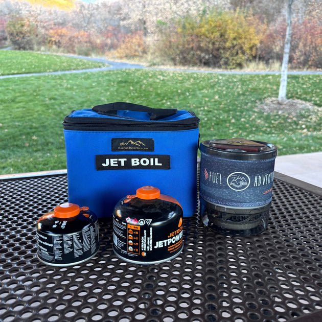JetBoil Pouch  Jet Boil Fuel Pouch - Premium Pouches by Xtreme Canopies