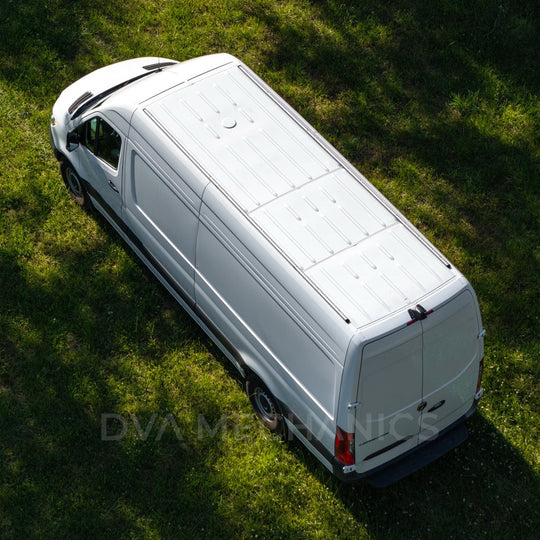 Mercedes Sprinter: LoadSpan-T™ Roof Rails with L-Track & 25mm T-Slot - Premium Truck Accessory by Xtreme Canopies