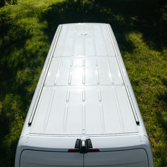 Mercedes Sprinter: LoadSpan-T™ Roof Rails with L-Track & 25mm T-Slot - Premium Truck Accessory by Xtreme Canopies