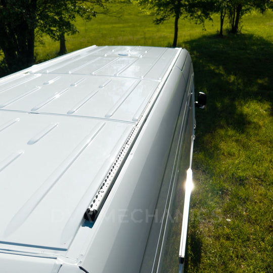Mercedes Sprinter: LoadSpan-T™ Roof Rails with L-Track & 25mm T-Slot - Premium Truck Accessory by Xtreme Canopies