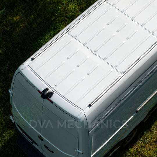Mercedes Sprinter: LoadSpan-T™ Roof Rails with L-Track & 25mm T-Slot - Premium Truck Accessory by Xtreme Canopies