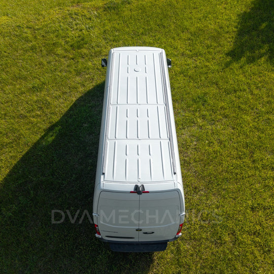 Mercedes Sprinter: LoadSpan-T™ Roof Rails with L-Track & 25mm T-Slot - Premium Truck Accessory by Xtreme Canopies