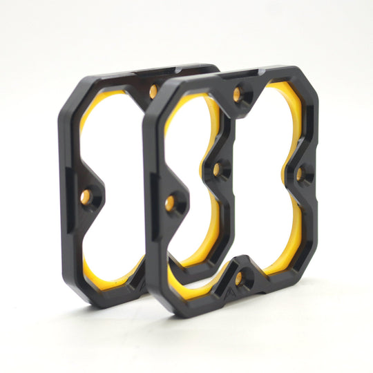 M4S Bezel for Baja Designs Squadron pods - Premium Truck Accessory by Xtreme Canopies