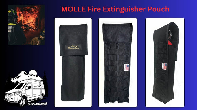 MOLLE Fire Extinguisher Pouch - Premium Vehicle by Xtreme Canopies