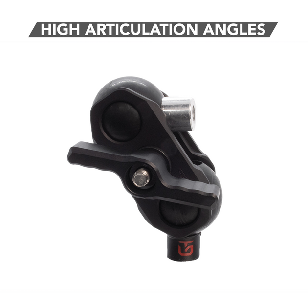 Mach 125 Arm - Short Machined Aluminum 1" Ball Mount Arm - Premium Truck Accessory by Xtreme Canopies