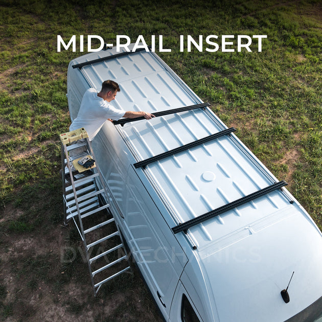 Mercedes Sprinter: DualTrack-T™ Cross Bar | 2-Rail Kit - Premium Truck Accessory by Xtreme Canopies