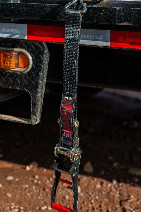 2" x 10' Ratchet Tie-Down (Closed hook) and 2'' x 39'' Axle Tie-Down Set (Pack of 4) (Lifetime Warranty) - Premium Truck Accessory by Xtreme Canopies
