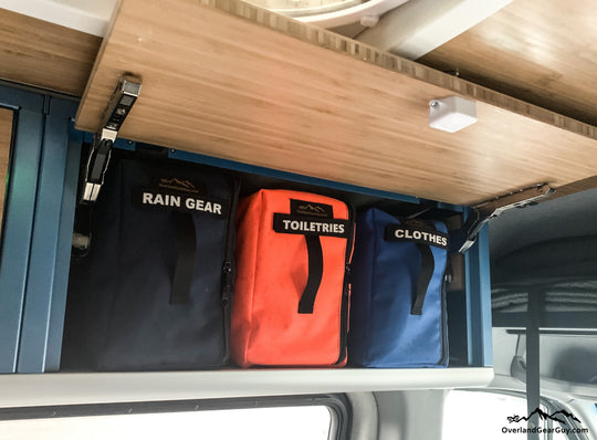 Storyteller Overhead Cabinet Storage Bags - Premium Accessories by Xtreme Canopies