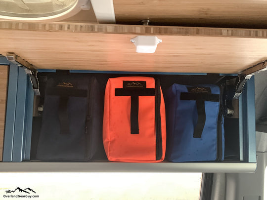 Van Overhead Storage Locker Divider Bags - Premium Accessories by Xtreme Canopies