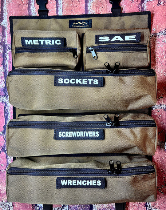 OGG Tool Roll - Tool Wrap Detachable Pockets - Premium Vehicle by Xtreme Canopies