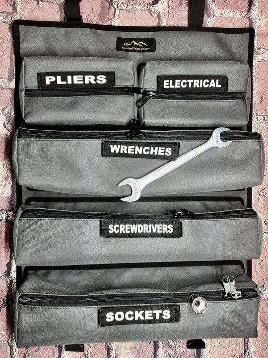 OGG Tool Roll - Tool Wrap Detachable Pockets - Premium Vehicle by Xtreme Canopies