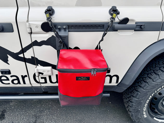Outside Trash Bag L Track - Suction Cup Mount - Premium Bags by Xtreme Canopies