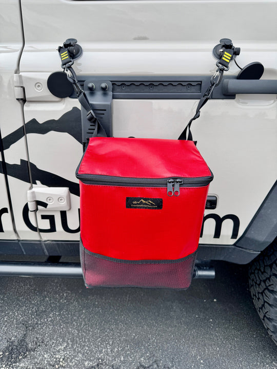 Outside Trash Bag L Track - Suction Cup Mount - Premium Bags by Xtreme Canopies
