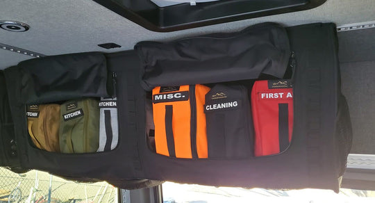 Van Overhead Storage Locker Divider Bags - Premium Accessories by Xtreme Canopies