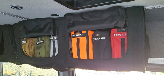 Van Overhead Storage Locker Divider Bags - Premium Accessories by Xtreme Canopies