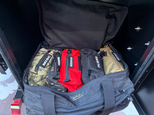 Overland Tool Bag - Complete Set - Premium Vehicle by Xtreme Canopies