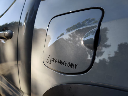Taco sauce only! Decal - Premium Truck Accessory by Xtreme Canopies