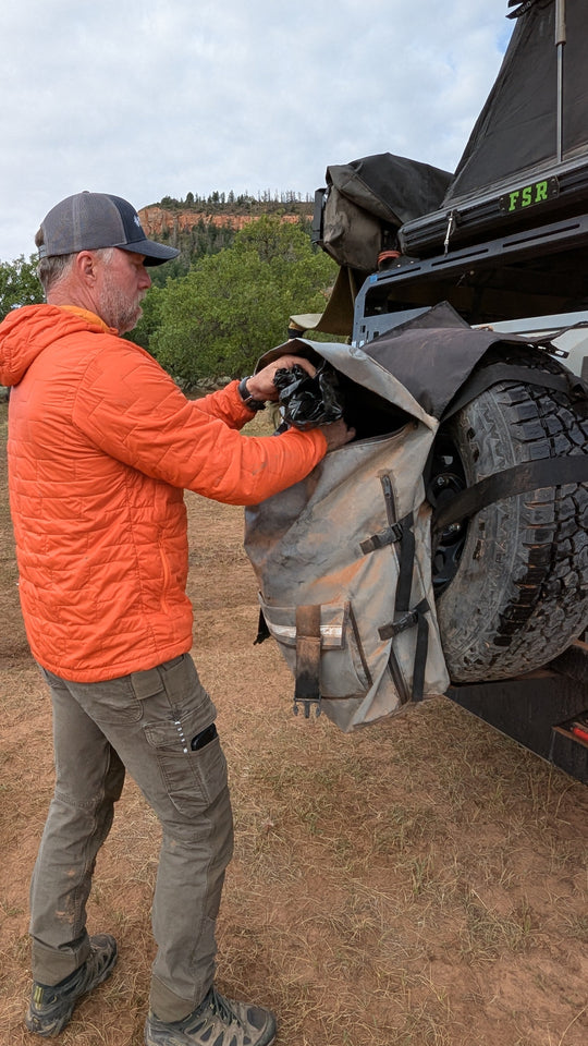 The Max Adventure Spare Tire Trash Bag - Premium Vehicle by Xtreme Canopies