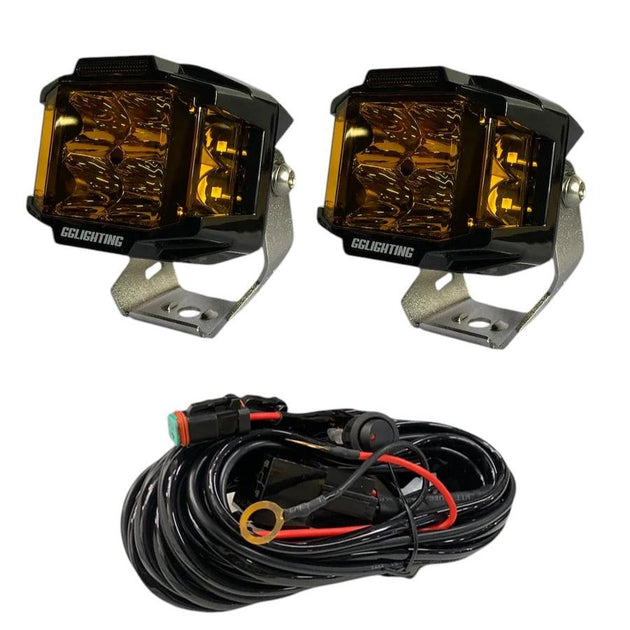 Amber CB30 Pod Bundle With Wiring Harness - Premium Pod by Xtreme Canopies