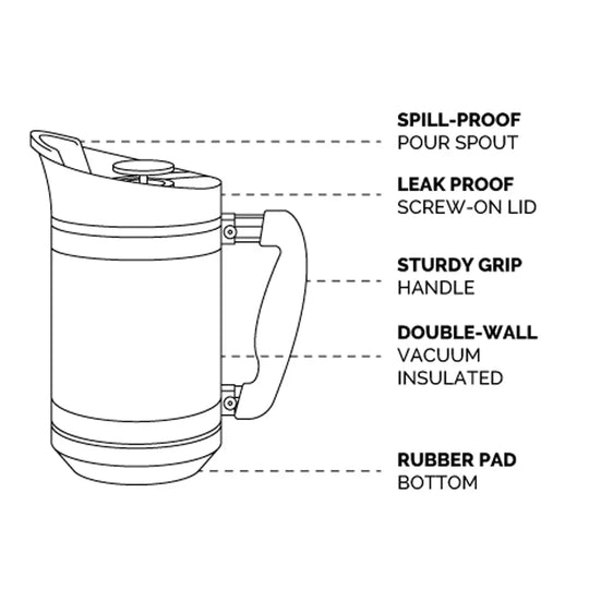 Artemis Steel Toe 3.0 Coffee Press 20oz - Premium Camping by Xtreme Canopies
