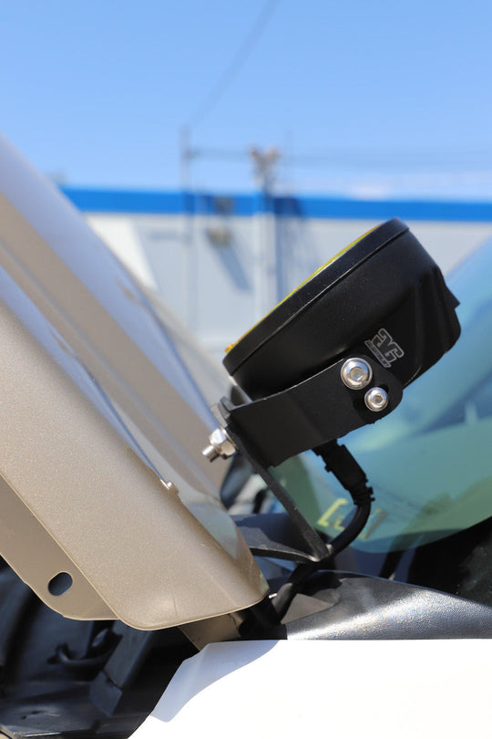 1999-2006 Chevy Silverado & GMC Sierra Hood / Windshield Pillar Mounts for LED Pod USA Made - Premium Vehicle Mount by Xtreme Canopies