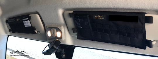 ProMaster Van Sun Visor Organizer with Mirror - Premium Vehicle by Xtreme Canopies