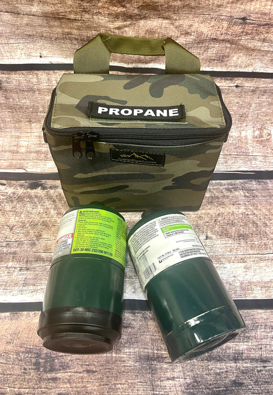 MOLLE  JetBoil Pouch  Dual Propane Bottle Pouch - Premium Pouches by Xtreme Canopies