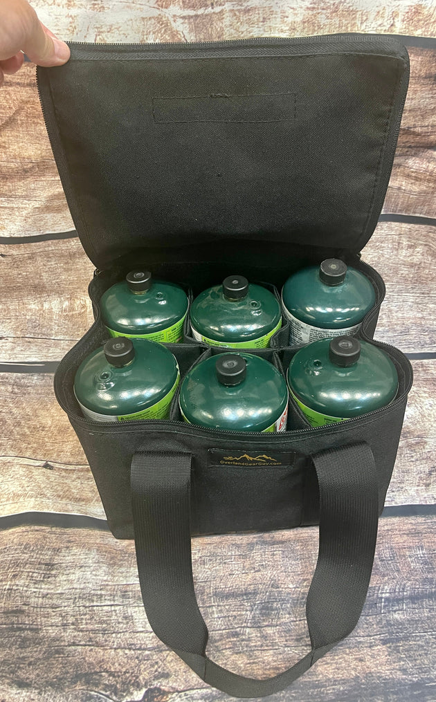 Propane Bottle Bag 6 Pack - Premium Pouches by Xtreme Canopies