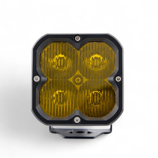 Race Series Flood LED Pod Yellow - Premium Truck Accessory by Xtreme Canopies