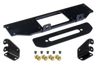 RJ-641100-101 - JL/JT Winch Plate Kit (Steel Bumper) - Premium Truck Accessory by Xtreme Canopies