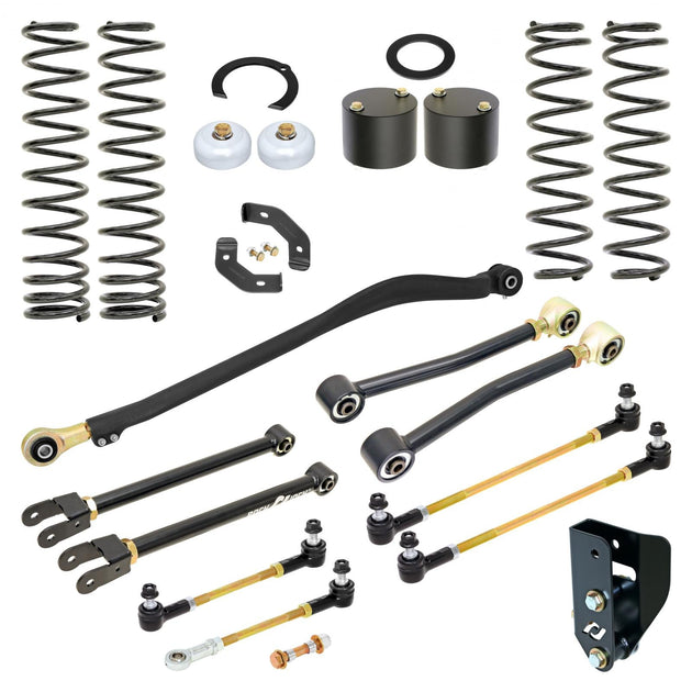 RJ-JL3920-101 - RockJock Sport Edition JL 392 Hemi Suspension System (3.5 in. Lift) - Premium Truck Accessory by Xtreme Canopies
