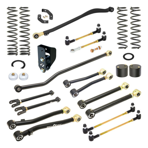 RJ-JL3921-101 - RockJock Pro Edition JL 392 Hemi Suspension System (3.5 in. Lift) - Premium Truck Accessory by Xtreme Canopies
