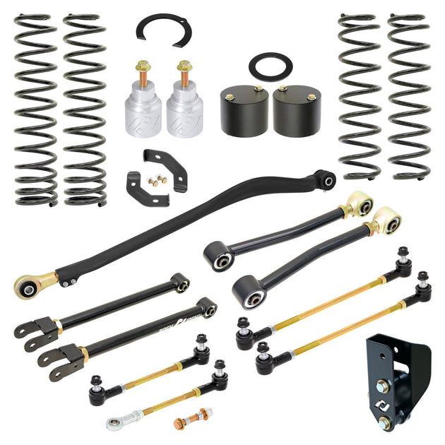 RJ-JLD000-101 - RockJock Sport Edition JL EcoDiesel Suspension System (3.5 In. Lift) - Premium Truck Accessory by Xtreme Canopies