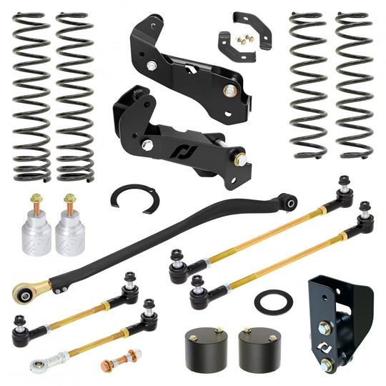 RJ-JLD000-103 - RockJock JL EcoDiesel Driver Lift Kit (3.5 In. Lift) - Premium Truck Accessory by Xtreme Canopies