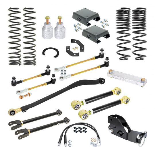 RJ-JTD000-101 - RockJock Sport Edition JT EcoDiesel Suspension System (3.5 in. Lift) - Premium Truck Accessory by Xtreme Canopies